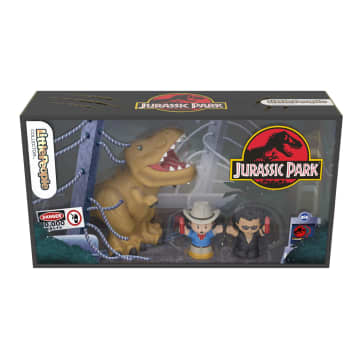 Fisher-Price Little People Collector Jurassic Park Film-Sondereditionsset Mit Dinosaurier Für Erwachsene Und Fans - Imagen 3 de 6