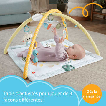 Fisher-Price-Mon Tapis D’Éveil Sensimals-Tapis Et 6 Jouets Sensoriels - Image 2 of 6