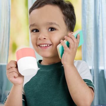 Çocuklar Için Ahşap Dizüstü Bilgisayarıyla Ofis Temalı Canlandırma Oyunlarına Ilham Veren 9 Parça Fisher-Price Ahşap EV Seti - Image 4 of 6