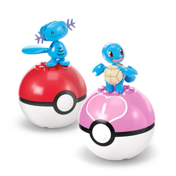 MEGA Pokemon Drużyna Typu Wodnego 4 figurki i Poke Balle Zestaw konstrukcyjny (79 el.) 6+ - Image 6 of 6