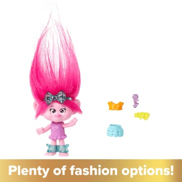 Dreamworks Trolls Band Together Hair Pops™ Queen Poppy Small Doll & Accessories, Toys Inspired By The Movie - Image 5 of 6