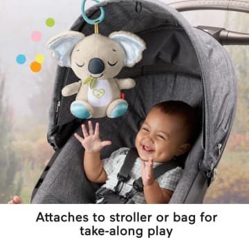 Fisher-Price On-The-Go Koala Soother Toy, Plush Portable Sound Machine For Newborns - Image 4 of 6