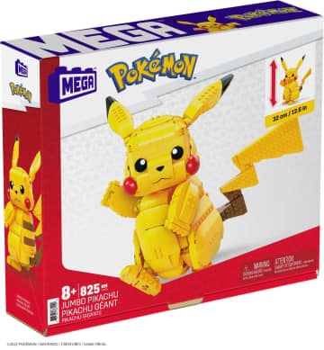 Mega Construx Pokémon Jumbo Pikachu - Imagen 6 de 6