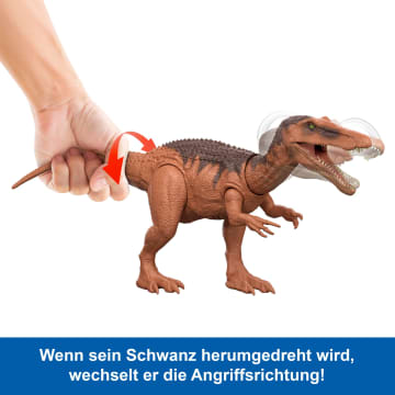 Jurassic World: Die Wiedergeburt Wild Roar Baryonyx Dinosaurierspielzeug Mit Schwanzgesteuertem Beiß-Angriff Und Brüllgeräusch - Imagen 4 de 6