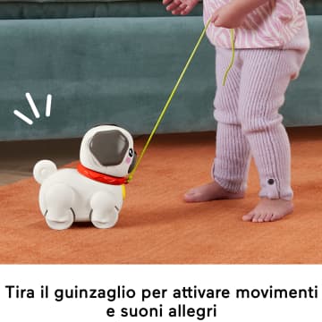 Fisher-Price Fp Pets Carlino Cammina Con Me, Giocattolo Trainabile Per Neonati E Bambini Con Movimento E Suoni - Image 3 of 6