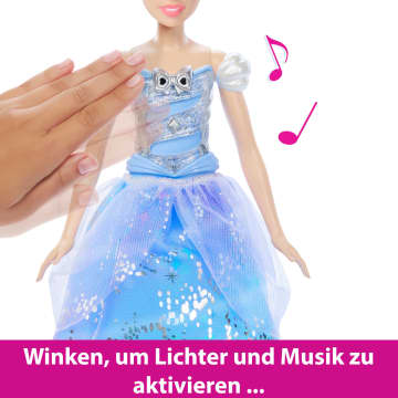 Disney Princess, Cinderella-Modepuppe Im Bezaubernden Ballkleid Mit Licht Und Geräuschen, Vom Film Inspiriert - Imagen 4 de 6
