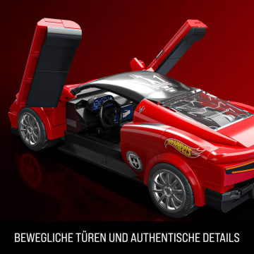 Mattel Brick Shop Hot Wheels Maserati Mc20 Bauset (250 Teile), Für Sammler - Bild 6 von 6