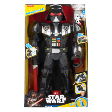 Imaginext Star Wars Darth Vader Bot 2+ Ft Toy, Lights Sounds & Stormtrooper Character Key - Image 6 of 6