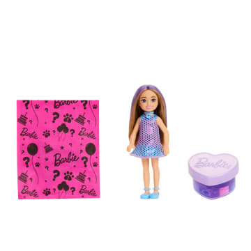Barbie Party Unboxed Glam Party Chelsea Stylowe przygotowania Lalka i akcesoria Zestaw Zabawka 3+ Mix - Image 6 of 10