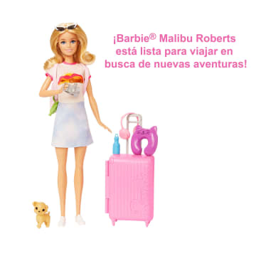 Barbie Viajera Muñeca Con Maleta Y Accesorios +3 Años - Image 5 of 7