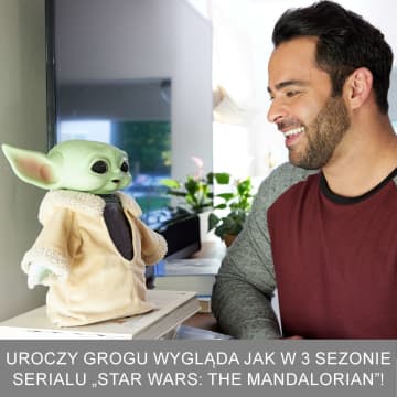 Star Wars Din Grogu Pluszak 28 cm Miękka zabawka Figurka - Bild 4 von 6
