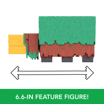 Minecraft Sniffer Action Figure, 3.25-In Scale & Game-Accurate Sounds - Image 3 of 6