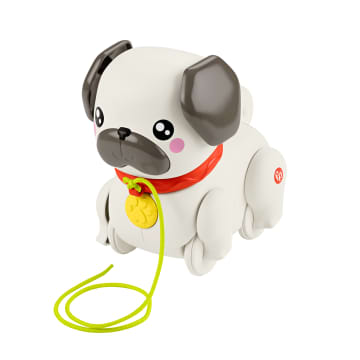 Fisher-Price Fp Pets Carlino Cammina Con Me, Giocattolo Trainabile Per Neonati E Bambini Con Movimento E Suoni - Image 1 of 6