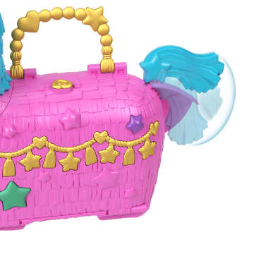 Conjunto De Juego Partilandia De Unicornios De Polly Pocket, Incluye 2 Muñequitas, Mascotas Y Más De 25 Accesorios Sorpresa, Celebración De Cumpleaños Con Globo Aerostático Para Dar Paseos - Imagen 3 de 6