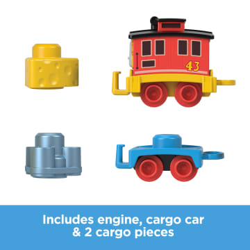 Thomas & Friends My First Brake Car Bruno Push-Along Vehicle With Stacking Cargo For Toddlers - Image 5 of 6