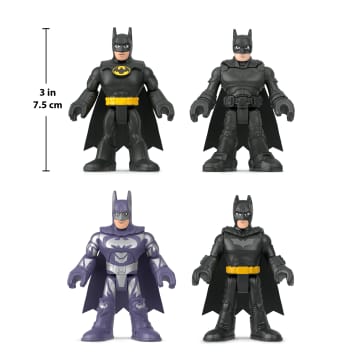 Conjunto Del 85. Aniversario De Batman De Dc Super Friends De Imaginext Con 4 Figuras De Películas - Image 6 of 6