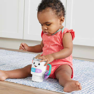 Fisher-Price Ridi & Impara Wake Up & Learn Tazza Da Caffè Giocattolo Per Neonati Con Musica E Luci, Versione Italiana - Image 3 of 6