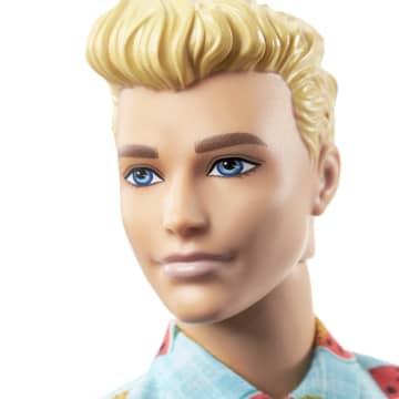 Barbie Ken Fashionistas Puppe Im Shirt Mit Früchteprint, Anziehpuppe - Imagen 3 de 6