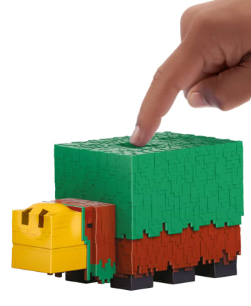 Minecraft Sniffer Action Figure, 3.25-In Scale & Game-Accurate Sounds - Image 2 of 6