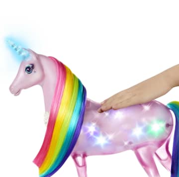 Barbie-Licorne Lumières Magiques Barbie Dreamtopia Et Poupée Barbie - Imagen 4 de 6