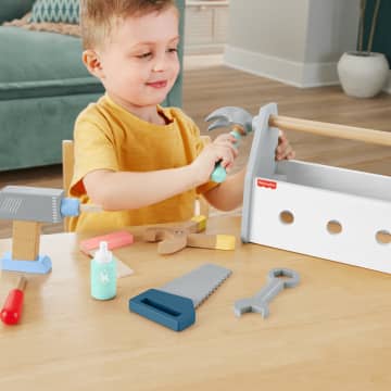 Fisher-Price Holz-Werkzeugkasten - Image 2 of 6