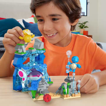 Conjunto De Construcción Aventura Acuática De Pokémon De Mega Para Niños Y Niñas, Incluye 3 Figuras De Acción (319Piezas) - Image 2 of 6