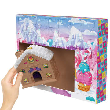 Polly Pocket-Calendrier De L’Avent Maison En Pain D’Épices-Surprises - Image 3 of 6