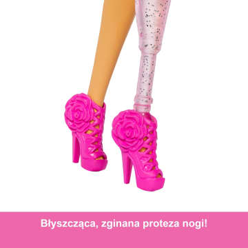 Barbie Deluxe Style Lalka #2 Różowy komplet Falbanki i róża Zabawka 4+ - Image 3 of 6