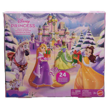 Disney Princess Advent Calendar With 24 Days Of Gifts, Including 3 Small Dolls, 3 Friends & 22 Accy - Imagen 6 de 6
