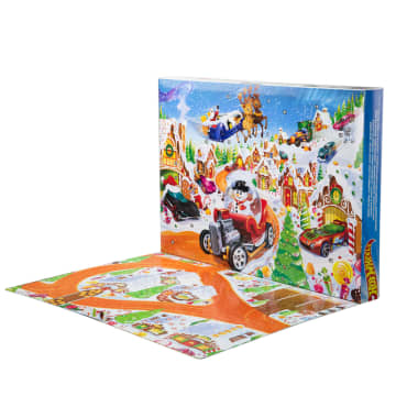 Hot Wheels-Calendrier De L’Avent 2025-10 Véhicules Et 24 Accessoires - Bild 2 von 5