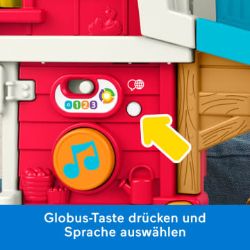 Fisher-Price Little People Pflegespaß Bauernhof Spielset Lernspielzeug Für Kleinkinder, Mehrsprachige Version - Imagen 4 de 6