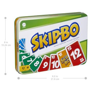 Skip-Bo Deluxe in Metalldose - Imagen 5 de 6