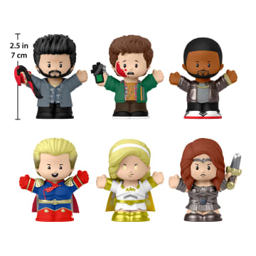 Conjunto De Edición Especial De The Boys De Little People Collector Para Adultos Y Fans, 6 Figuras - Image 5 of 6