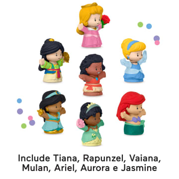 Fisher-Price Little People Disney Princess, Set Da 7 Personaggi Per Bambini E Bambine AI Primi Passi E in Età Prescolare, Giocattoli - Image 3 of 6