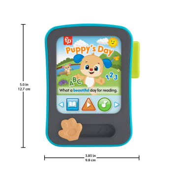 Fisher-Price Lernspaß Hündchen Geschichtenerzähler Baby Elektronisches Lernspielzeug Mit Musik Und Lichtern, Mehrsprachige Version - Image 5 of 6