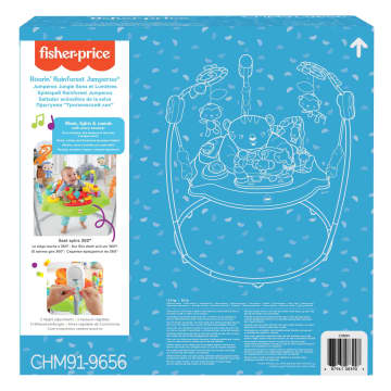 Fisher-Price - Jumperoo Jungle Sons Et Lumières - Jouet D'Éveil - 6 Mois Et + - Imagen 6 de 6