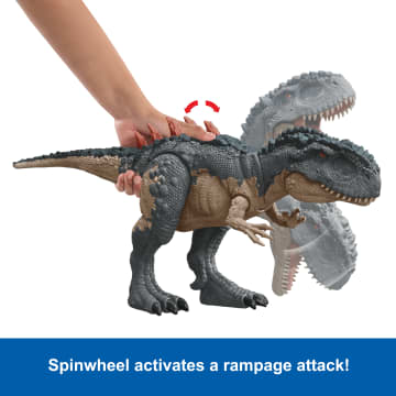 Jurassic World Gigantic Trackers Mapusaurus Dinosaur Action Figure Toy, Large Species - Image 3 of 6