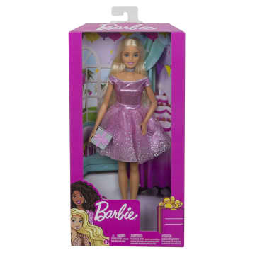 Barbie - Barbie Joyeux Anniversaire - Poupée Mannequin - 3 Ans Et + - Image 6 of 6
