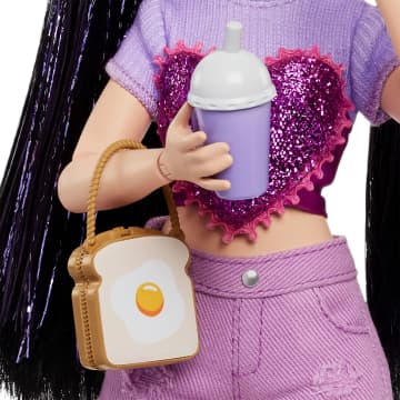 Barbie Rüya Arkadaşlar Renee Bebek Ve Yiyecek Temalı 11 Aksesuar - Image 4 of 6