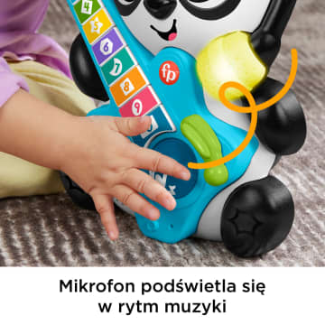 Fisher-Price Link Squad Panda Liczenie I Kształty Zabawka Edukacyjna Polska Wersja Językowa - Image 4 of 6
