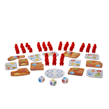 Mattel Games - Castors Cass’Tour Tour À Construire - Jeu De Société Familial - 6 Ans Et + - Image 3 of 7