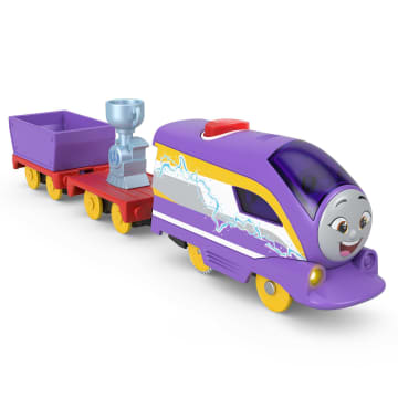 Thomas & Friends Talking Kana Toy Train, Motorized Engine With Phrases & Sounds, Uk English Version - Imagen 1 de 7