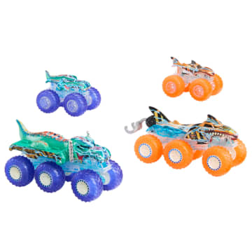 Multipack De Camiones Y Big Rigs De Juguete De Power Smashers De Monster Trucks De Hot Wheels (4 Camiones De Juguete) - Image 5 of 5