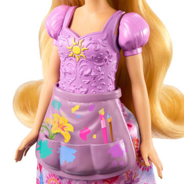 Disney Prensesi 2'si 1 Arada Hikayeler Rapunzel Bebek, Takılıp Çıkarılabilen 2 Büstiyer, 2 Etek Ve 9 Aksesuar - Imagen 5 de 6