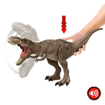 Jurassic World Totale Aanval Tyrannosaurus Rex Dinosaurus Actiefiguur Speelgoed - Image 4 of 6