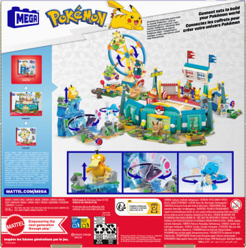 Mega Pokémon Aquatic Adventure Building Toy Kit, With 3 Action Figures (319 Pieces) For Kids - Image 6 of 6