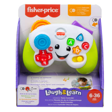 Fisher-Price Leerplezier Spelen En Leren Controller, Muzikaal Babyspeelgoed Met Lichtjes, Meertalige Versie - Image 6 of 6