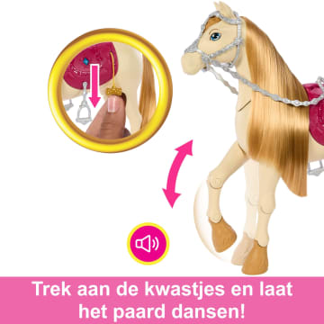 Barbie Mysteries: The Great Horse Chase, Interactief Speelgoedpaard Met Geluiden, Muziek En Accessoires - Image 4 of 6