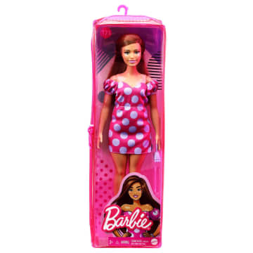 Barbie Fashionistas Puppe (Vitiligo) Im Schulterfreien Polka Dot Kleid - Image 6 of 6