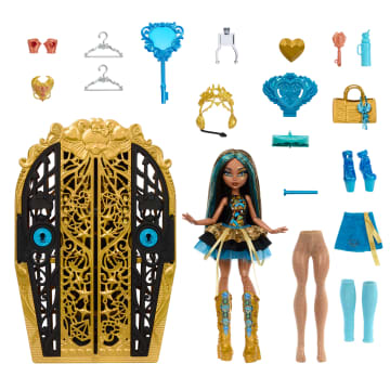 Monster High Skulltimate Secrets Monster Mysteries Playset, Cleo De Nile Doll With 19+ Surprises - Image 6 of 6